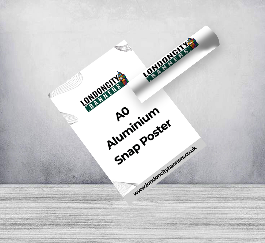 A0 Aluminium Snap Poster Frame Replacement Graphics