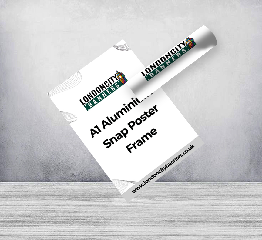 A1 Aluminium Snap Poster Frame Replacement Graphics