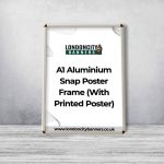 A1 Aluminium Snap Poster Frame (With Printed Poster)