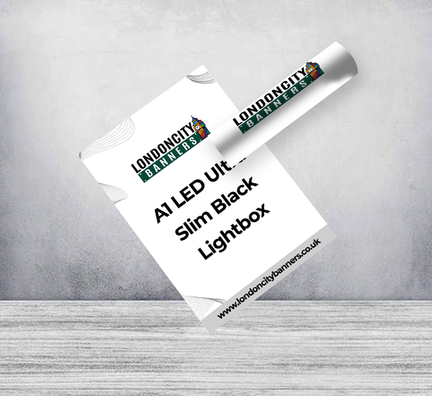 A1 LED Ultra Slim Black Lightbox Replacement Graphics
