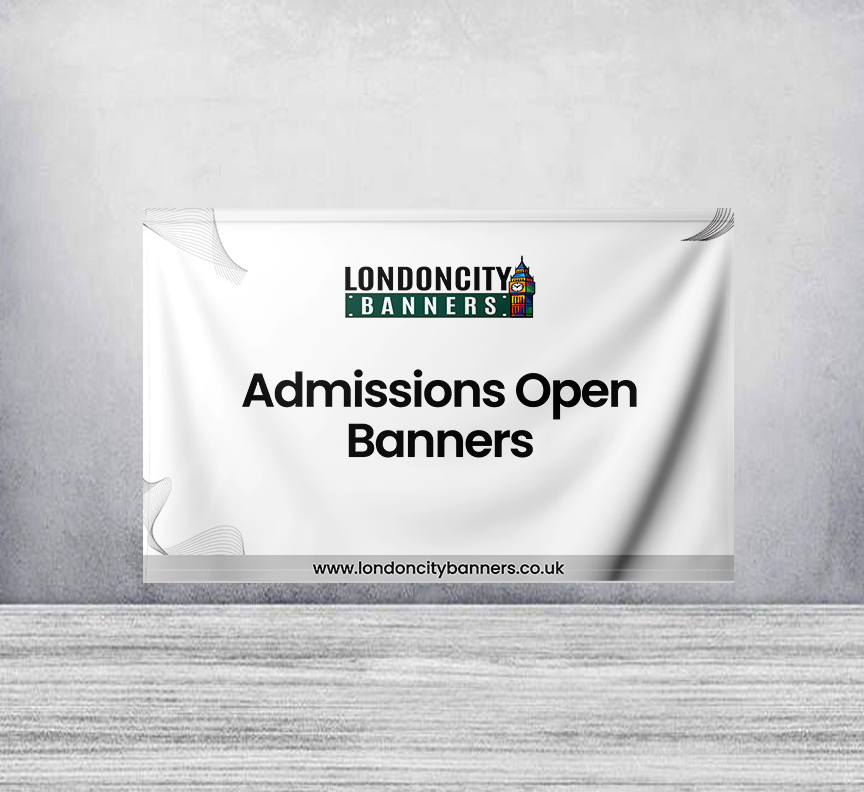 Admissions Open Banners