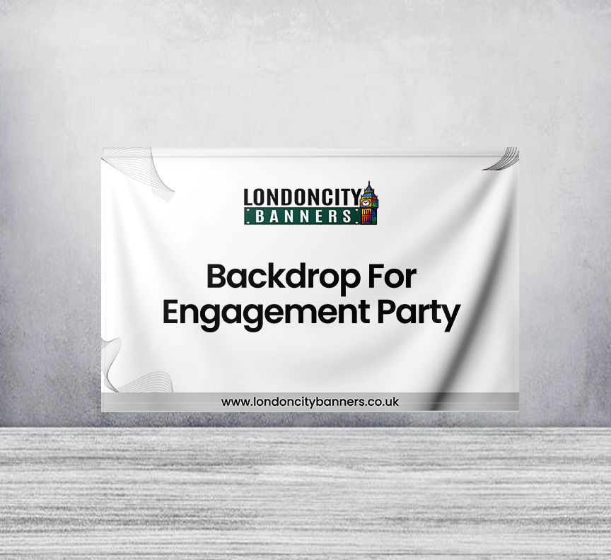 Backdrop For Engagement Party