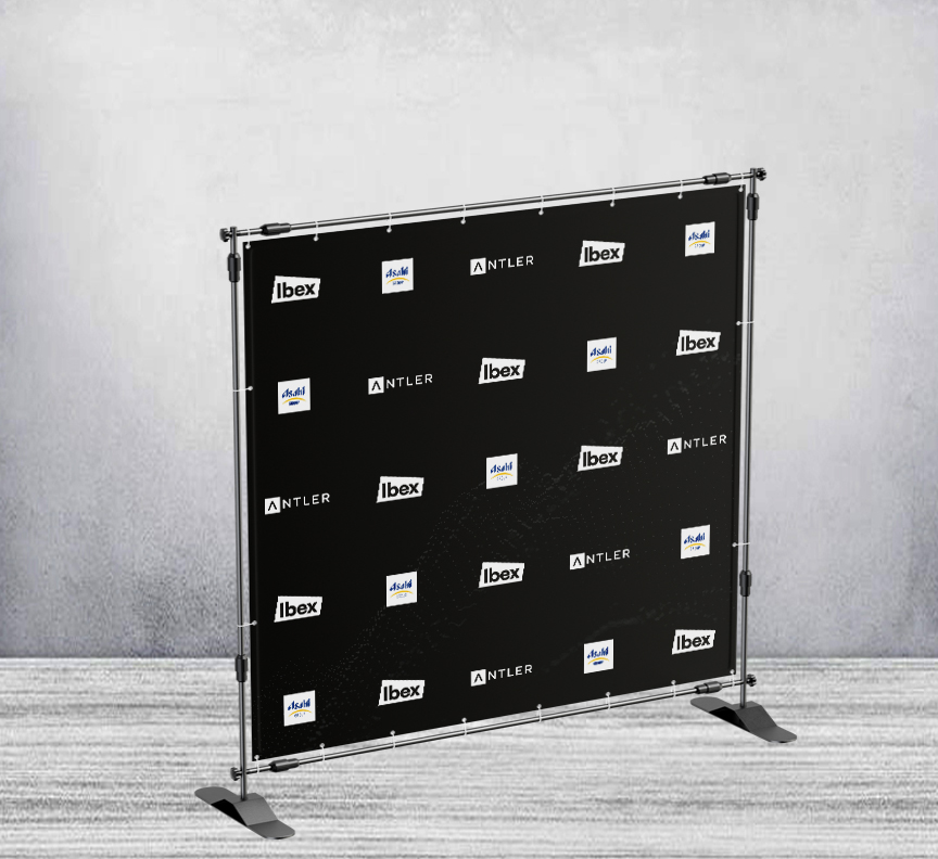 Backdrop Stand With Graphics (10ft x 8ft)