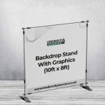 Backdrop Stand With Graphics (10ft x 8ft)