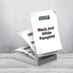 Black And White Pamphlet