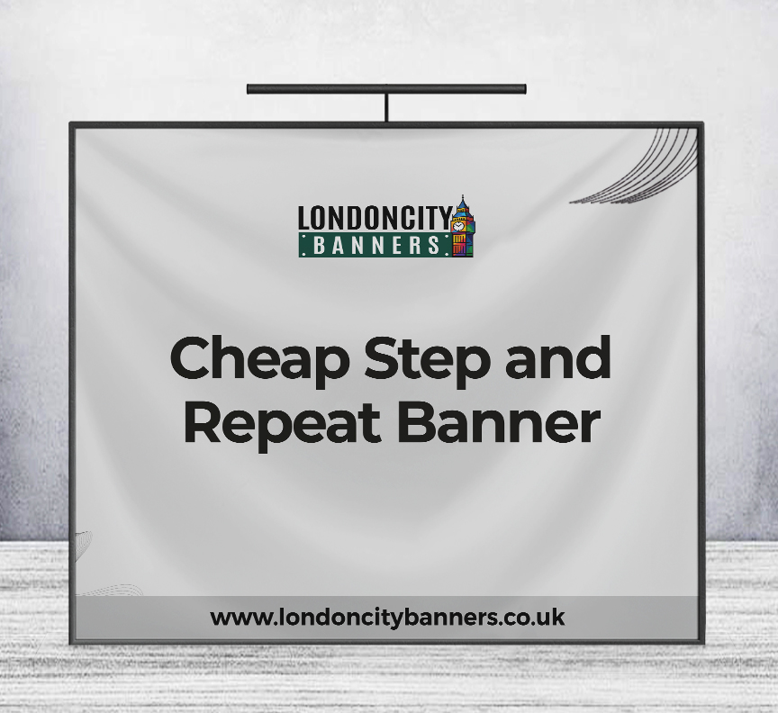 Cheap Step and Repeat Banner