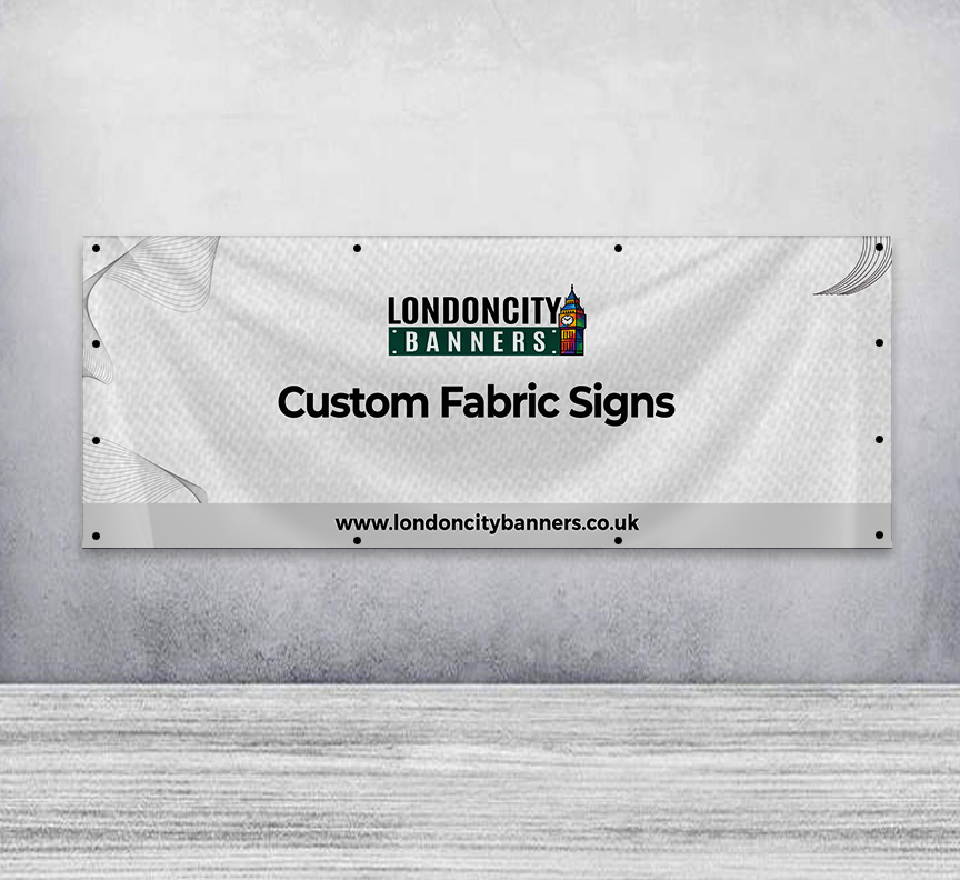 Custom Fabric Signs