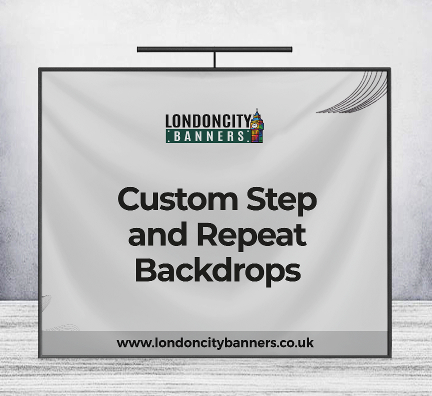 Custom Step and Repeat Backdrops