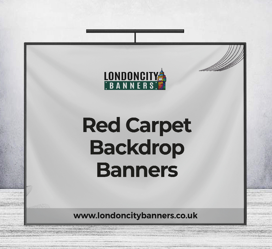 Red Carpet Backdrop Banners