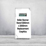 Roller Banner Stand 1200mm x 2000mm Replacement Graphics