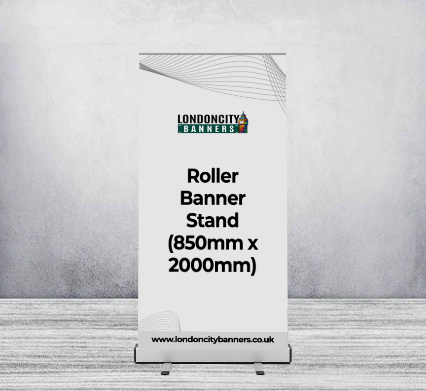 Roller Banner Stand (850mm x 2000mm)