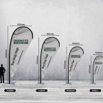 Tear Drop Flags