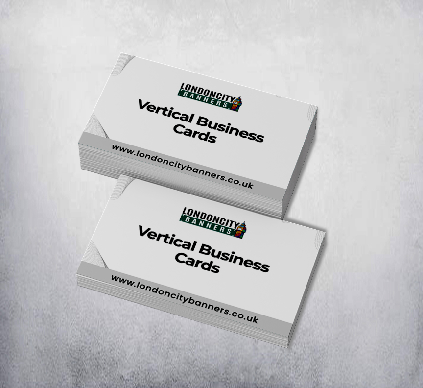 Vertical Business Cards