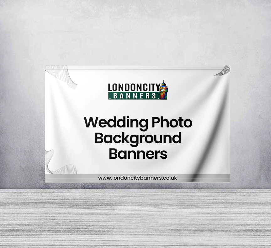 Wedding Photo Background Banners