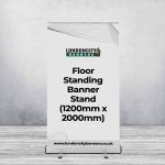 Floor Standing Banner Stand (1200mm x 2000mm)