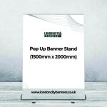 Pop Up Banner Stand (1500mm x 2000mm)