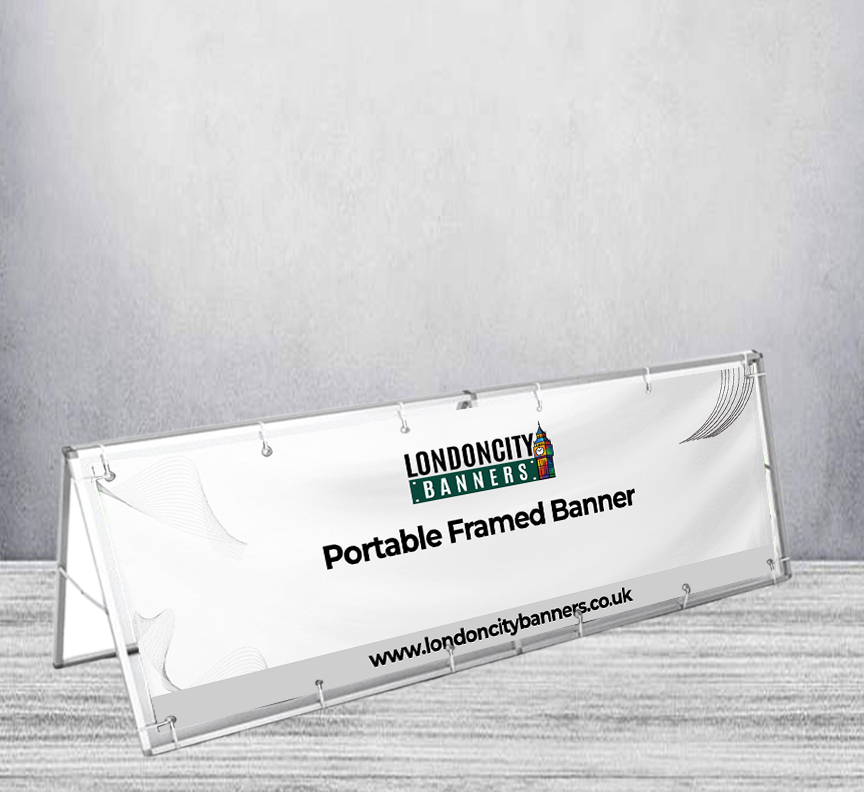 Portable Framed Banner