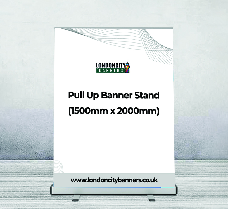 Pull Up Banner Stand (1500mm x 2000mm)