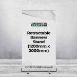 Retractable Banners Stand (1200mm x 2000mm)