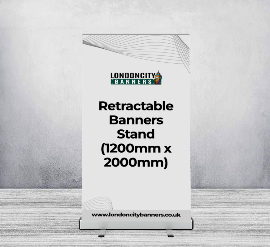 Retractable Banners Stand (1200mm x 2000mm)