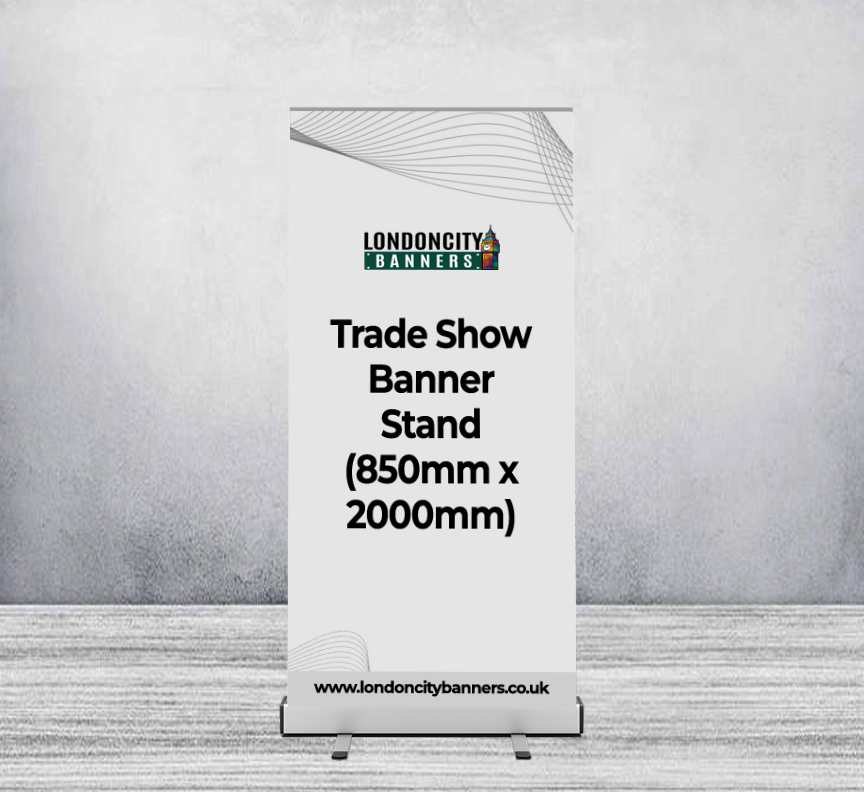 Trade Show Banner Stand (850mm x 2000mm)