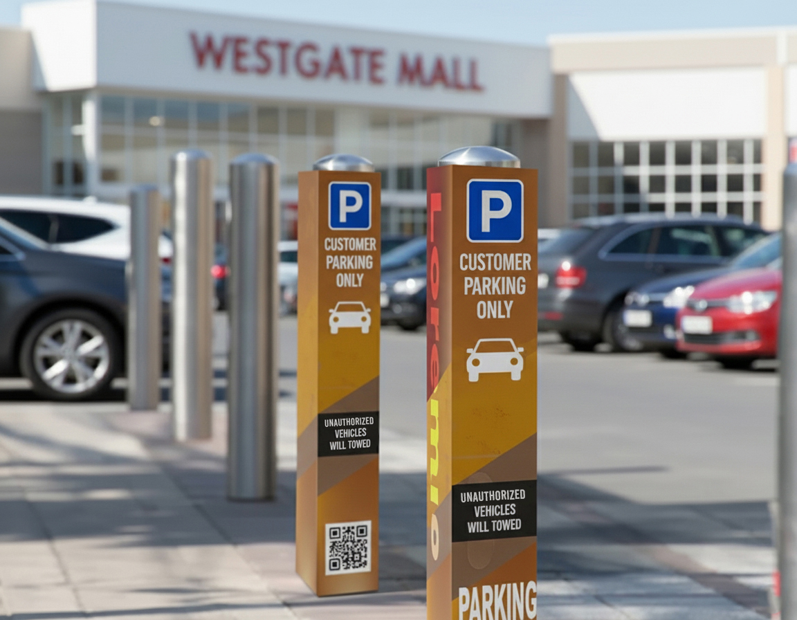 Bollard Covers & Sleeves Printing